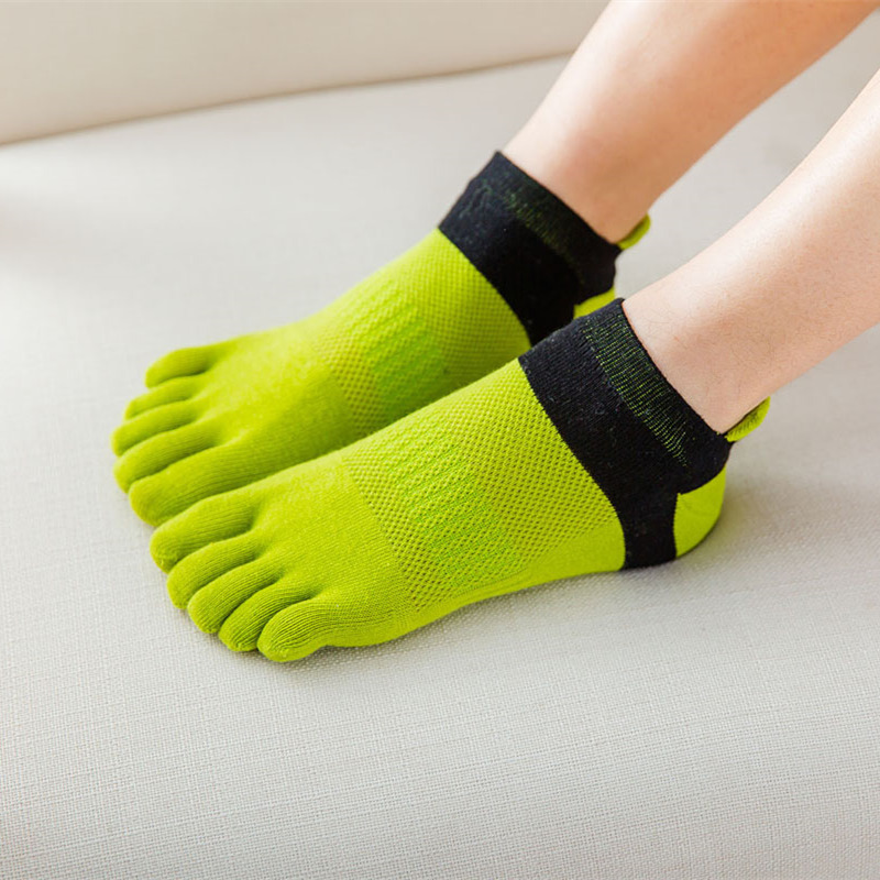 5 Pairs Women Five Toe Socks S - Ankle Sock Low Cut 评论和价格