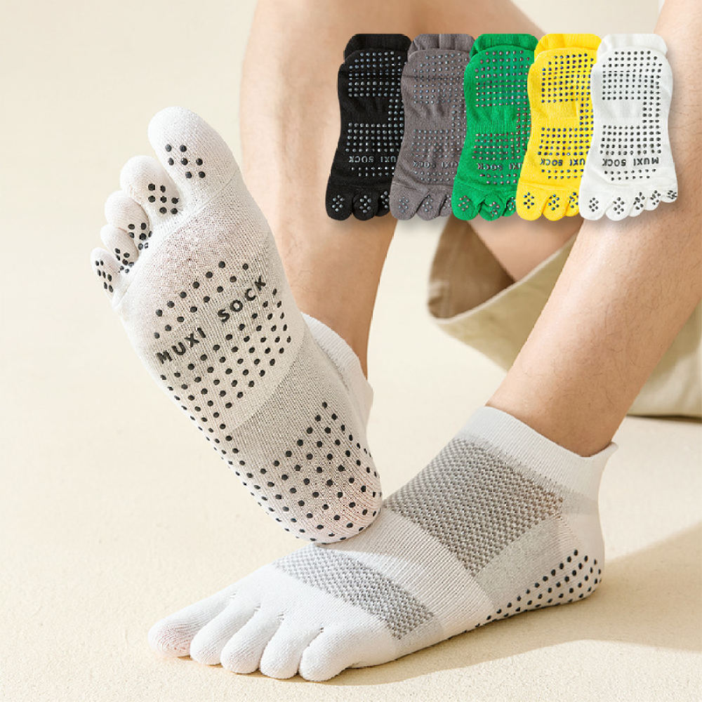 Mens Breathable Five Toe Socks - Ankle Sock Low Cut 评论和价格